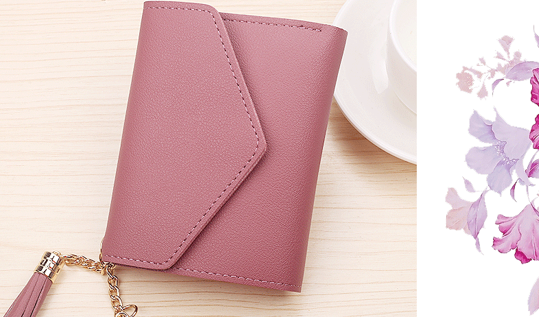 Cartera corta de mujer pequeña con alta calidad y elegante    ¡Gran oferta limitada! Comprar 2 menos 30 MXN