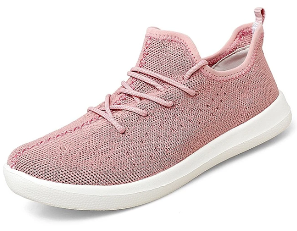 Las zapatillas de ocio de plataforma ligeras y transpirables para mujer