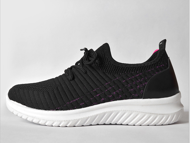 Las zapatillas de ocio de plataforma ligeras y transpirables para mujer