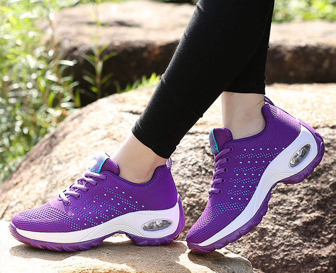 Zapatillas deportivas transpirables para mujer