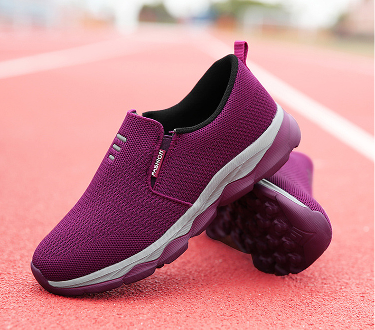 Zapatillas de tenis de plataforma de cojín de aire transpirable para mujer