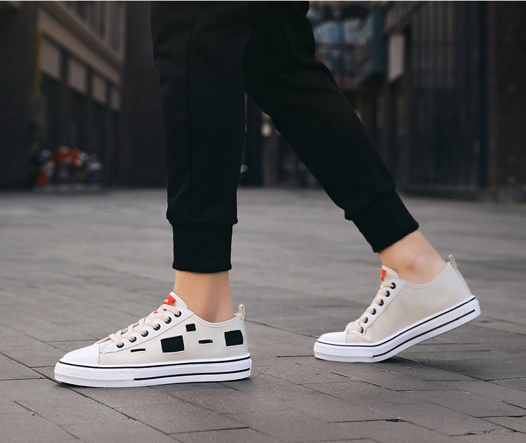 Zapatos de lonas rotas para hombre y mujer