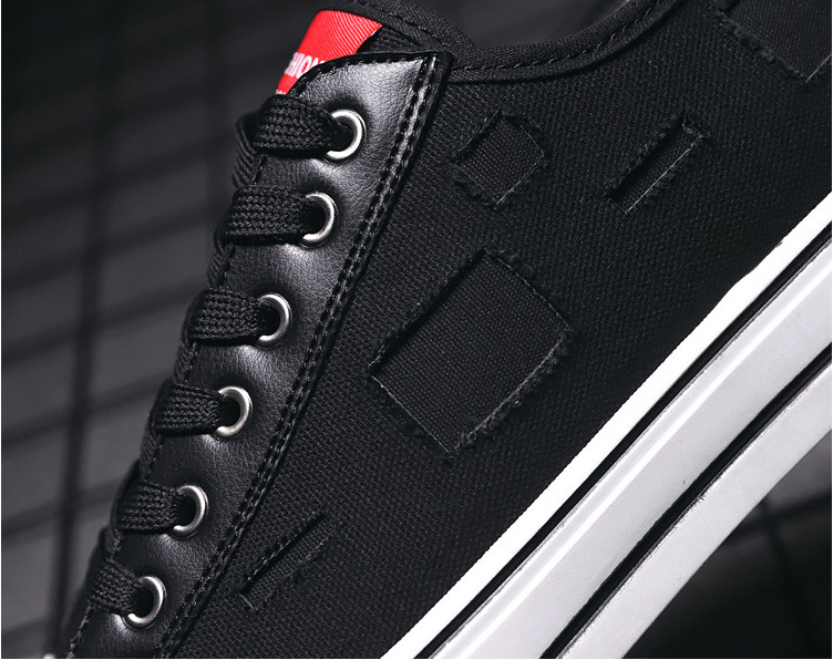 Zapatos de lonas rotas para hombre y mujer