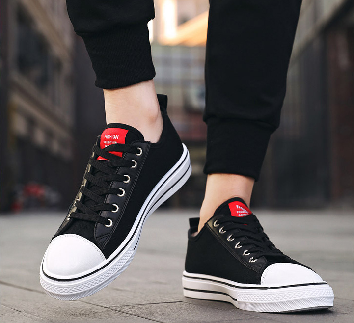 Zapatos de lonas rotas para hombre y mujer