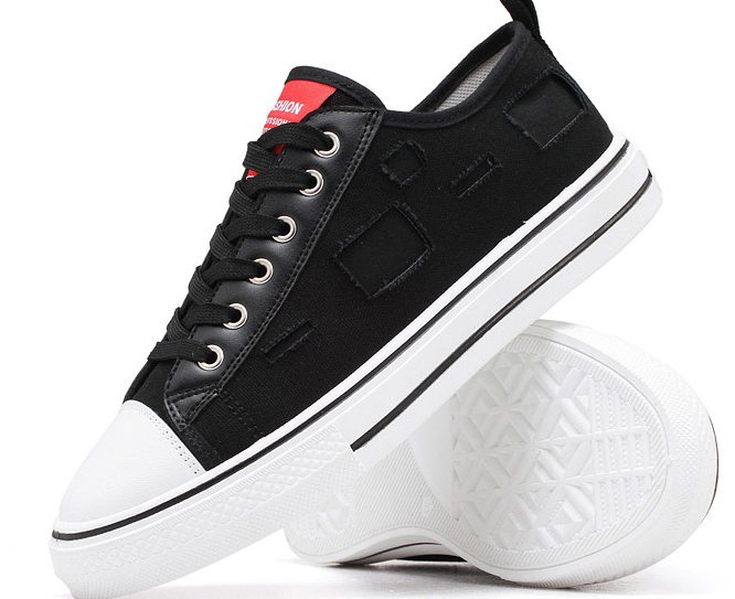 Zapatos de lonas rotas para hombre y mujer