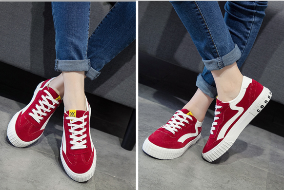 Nuevo en primavera Corbata casual con zapatillas transpirables