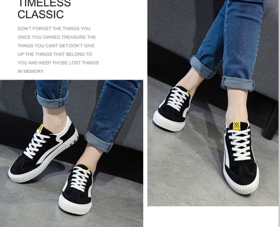 Nuevo en primavera Corbata casual con zapatillas transpirables