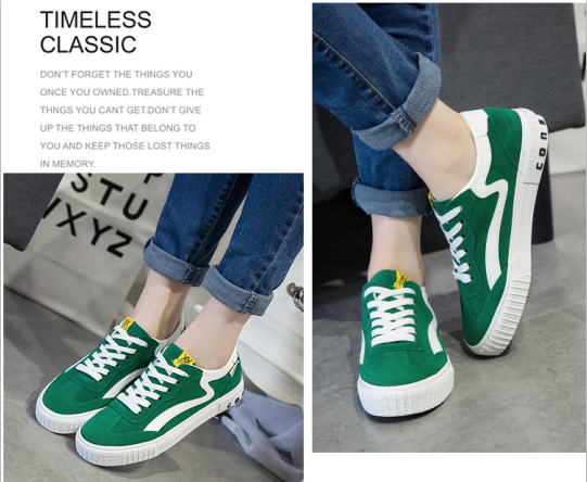 Nuevo en primavera Corbata casual con zapatillas transpirables