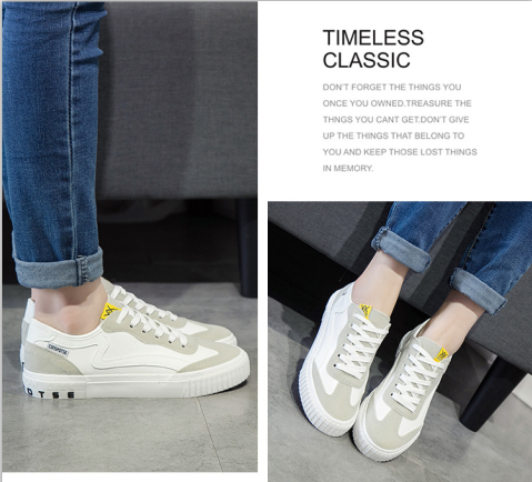 Nuevo en primavera Corbata casual con zapatillas transpirables