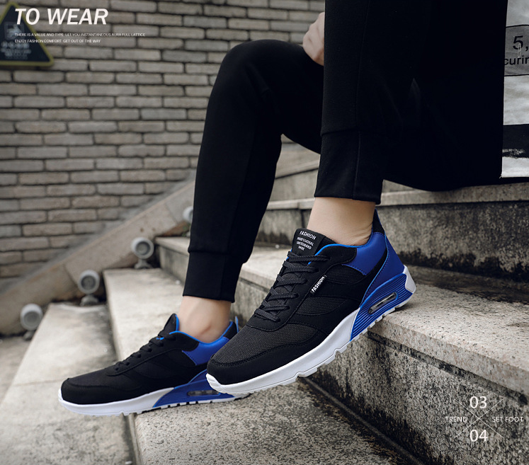 Nueva versión coreana de los zapatos de moda para hombre