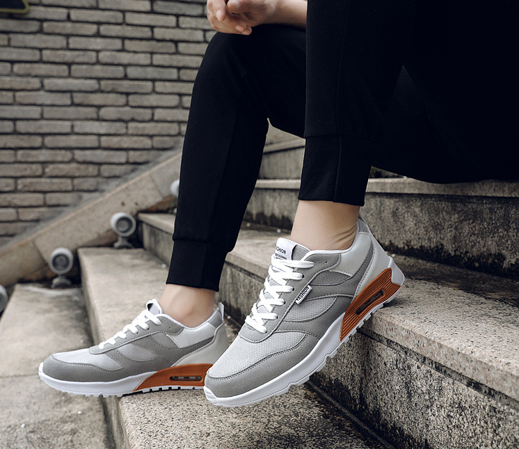 Nueva versión coreana de los zapatos de moda para hombre