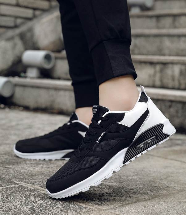 Nueva versión coreana de los zapatos de moda para hombre