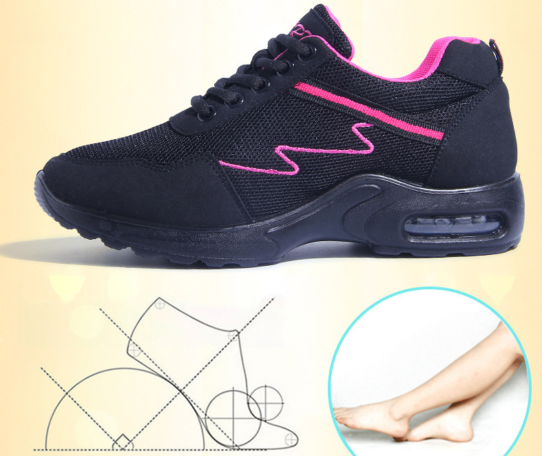 Zapatos de baile mujer adulto suave fondo de la red de la superficie fitness