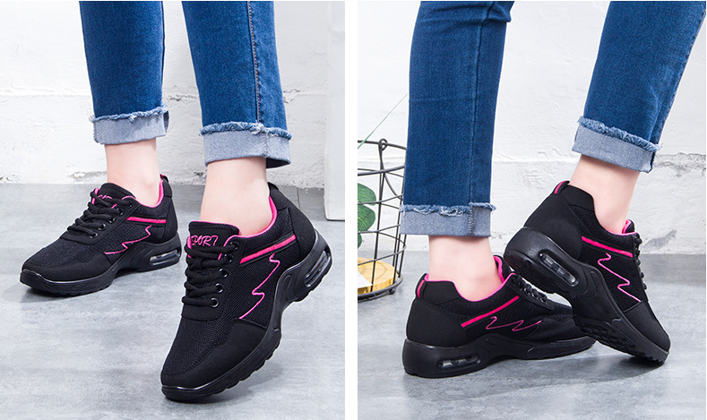 Zapatos de baile mujer adulto suave fondo de la red de la superficie fitness