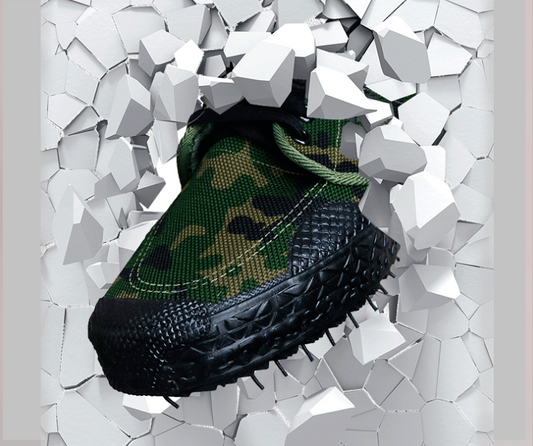 Los zapatos de camuflaje transpirables de verano para hombre funcionan