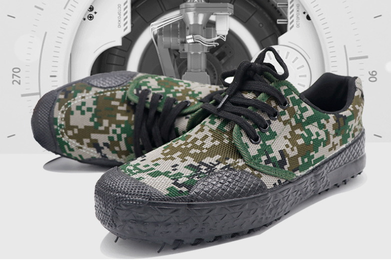 Los zapatos de camuflaje transpirables de verano para hombre funcionan