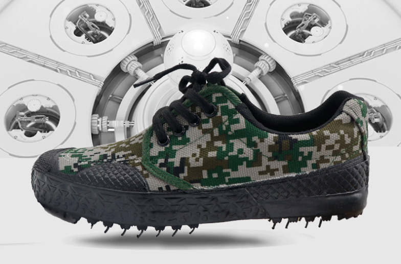 Los zapatos de camuflaje transpirables de verano para hombre funcionan