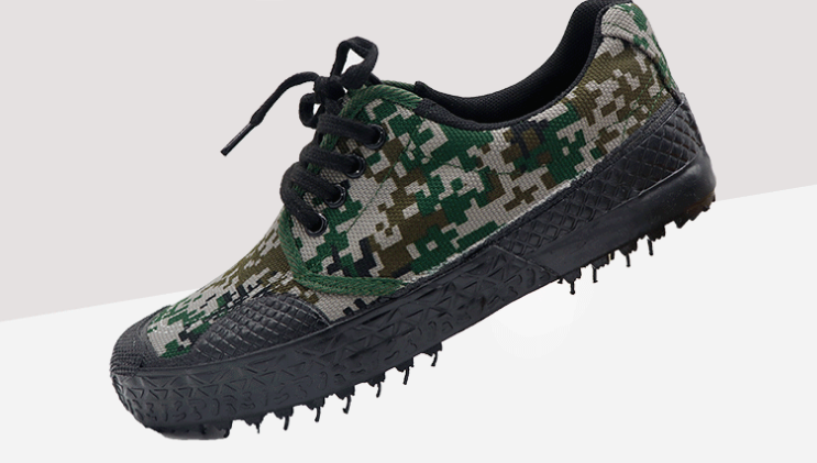 Los zapatos de camuflaje transpirables de verano para hombre funcionan
