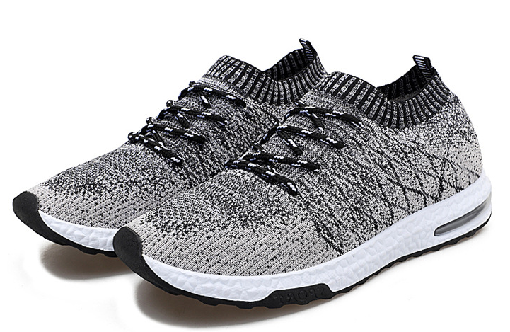 Zapatillas de moda versión coreana casual hombre plantilla cojín de aire running. - MXbueno