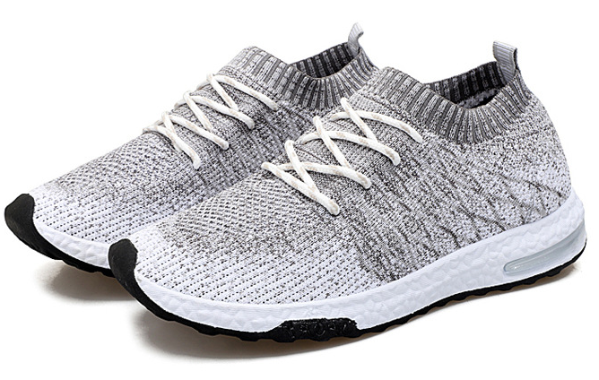 Zapatillas de moda versión coreana casual hombre plantilla cojín de aire running. - MXbueno