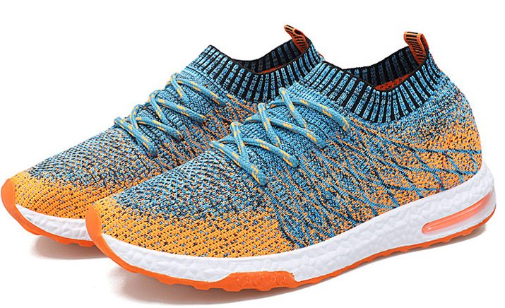 Zapatillas de moda versión coreana casual hombre plantilla cojín de aire running. - MXbueno