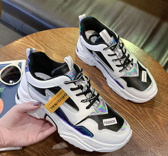 Sneaker mujer 2020 caída nuevo fondo grueso - MXbueno