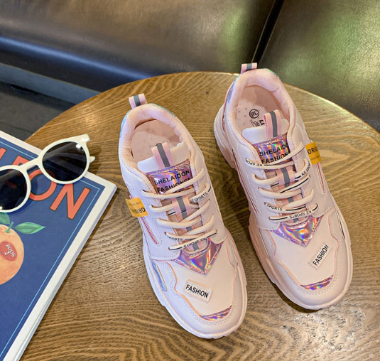 Sneaker mujer 2020 caída nuevo fondo grueso - MXbueno