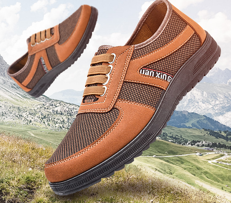 Otoño 2020 nuevos zapatos casuales antideslizantes para caballero - MXbueno