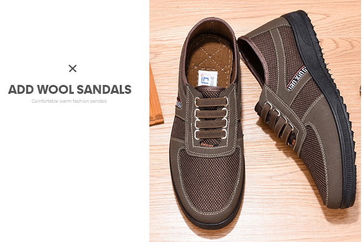 Otoño 2020 nuevos zapatos casuales antideslizantes para caballero - MXbueno