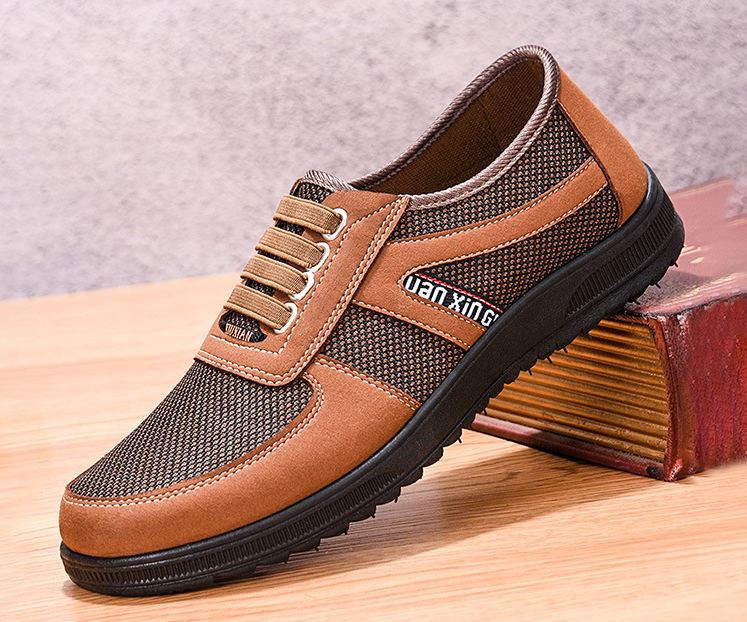 Otoño 2020 nuevos zapatos casuales antideslizantes para caballero - MXbueno