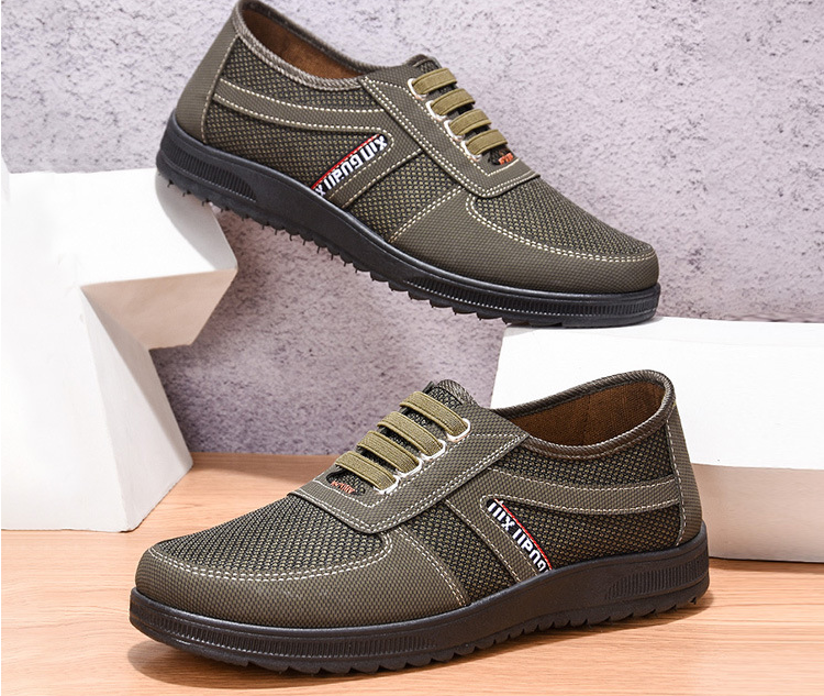Otoño 2020 nuevos zapatos casuales antideslizantes para caballero - MXbueno
