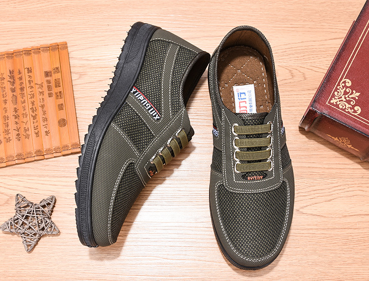 Otoño 2020 nuevos zapatos casuales antideslizantes para caballero - MXbueno