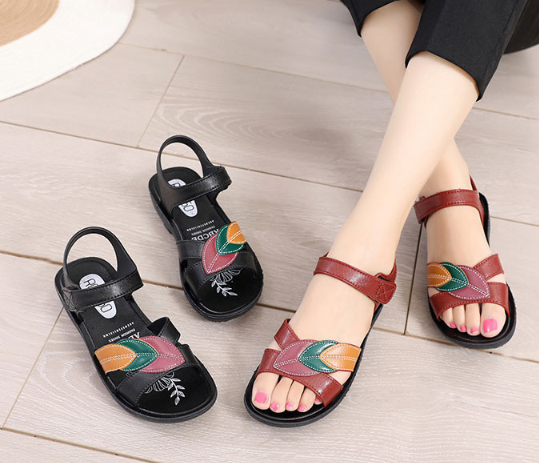 ¡SÚPER OFERTA LIMITADA DE SEMANA!2020 más venta en verano Sandalias de plano para mujer - MXbueno