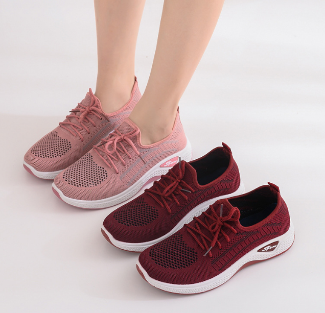 Zapatillas de nueva malla de verano transpirable para mujeres - MXbueno