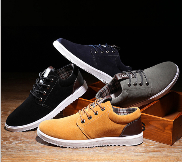 Zapatos deportivos casuales lona para hombre - MXbueno