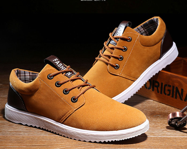 Zapatos deportivos casuales lona para hombre - MXbueno