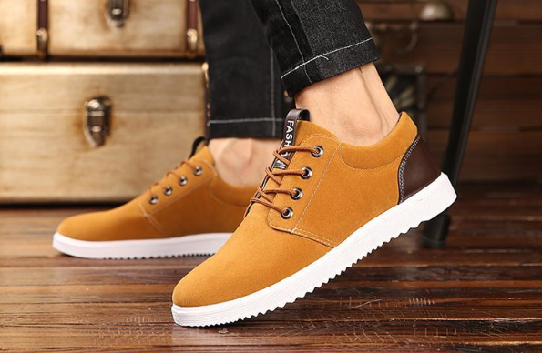 Zapatos deportivos casuales lona para hombre - MXbueno