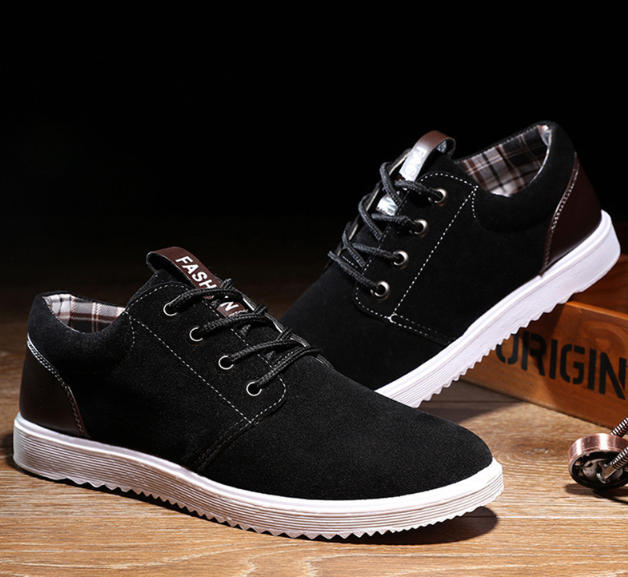 Zapatos deportivos casuales lona para hombre - MXbueno