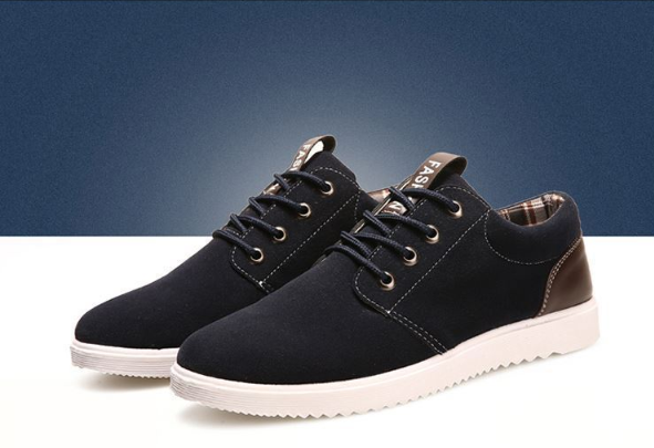 Zapatos deportivos casuales lona para hombre - MXbueno