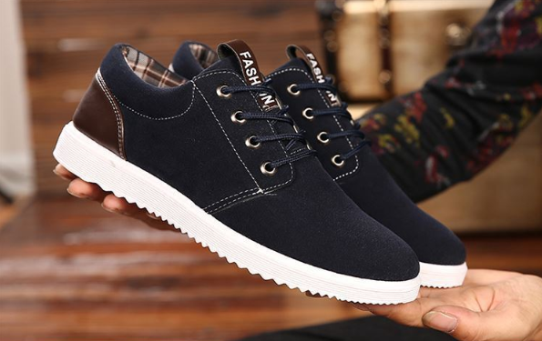 Zapatos deportivos casuales lona para hombre - MXbueno