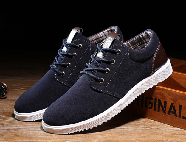 Zapatos deportivos casuales lona para hombre - MXbueno