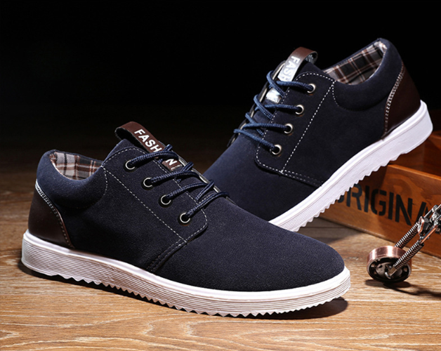 Zapatos deportivos casuales lona para hombre - MXbueno