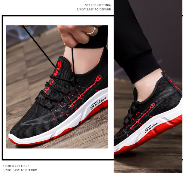 Zapatillas Superficie de la red transpirable para hombre - MXbueno