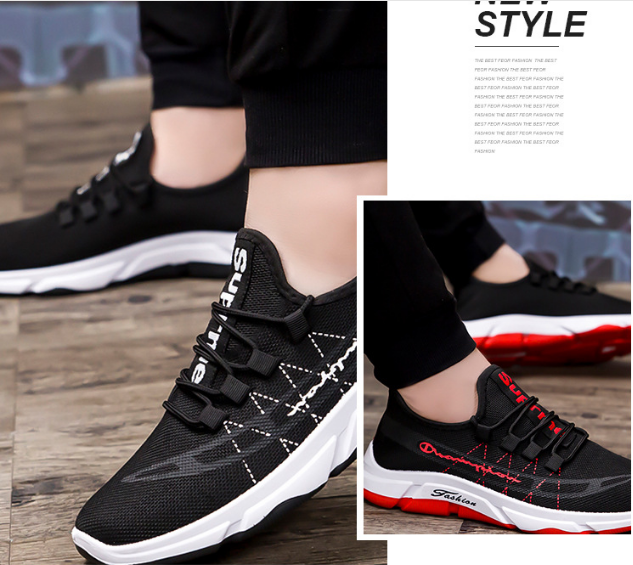 Zapatillas Superficie de la red transpirable para hombre - MXbueno