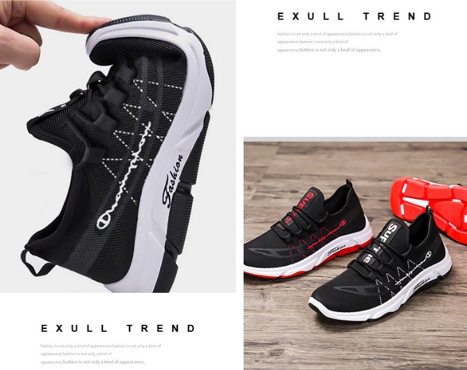 Zapatillas Superficie de la red transpirable para hombre - MXbueno