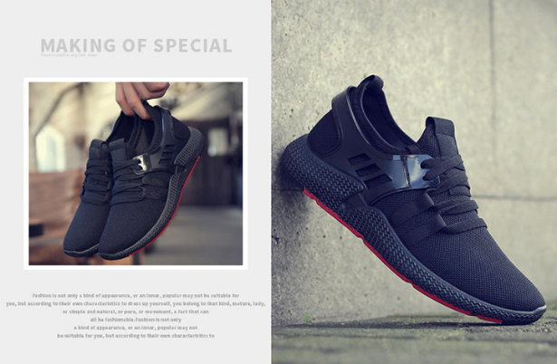 Zapatillas para hombre transpirables casuales última moda en 2020 - MXbueno