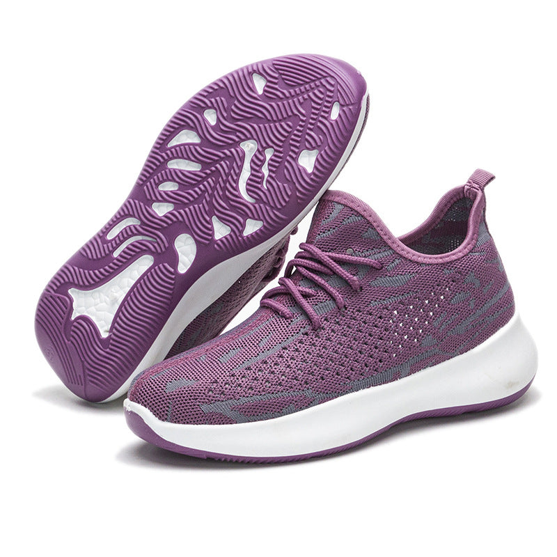 Zapatillas de deporte transpirables de moda para mujer