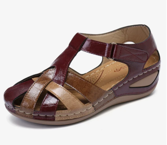 Nuevas sandalias de mujer colorblock