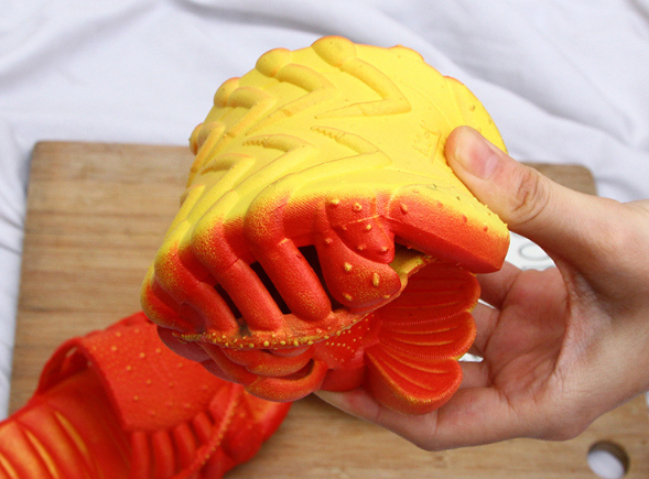 Zapatillas de langosta de dibujos animados más divertidos en este verano - MXbueno