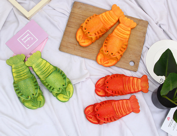 Zapatillas de langosta de dibujos animados más divertidos en este verano - MXbueno